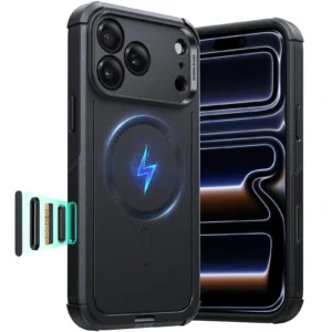 Θήκη ESR Cyber Tough with Camera Control Button Magsafe Black iPhone 17 Pro Max