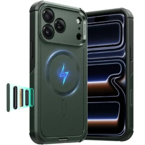 Θήκη ESR Cyber Tough with Camera Control Button Magsafe Green iPhone 17 Pro Max