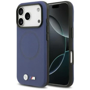 Θήκη BMW M FW Metal Logo MagSafe Blue iPhone 17 Pro Max