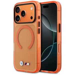 Θήκη BMW M IML Metal Logo MagSafe Orange iPhone 17 Pro Max