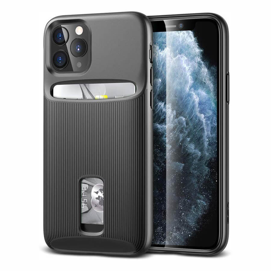 ESR iPhone 11 Pro Max Wallet Armor Black (4894240098202)