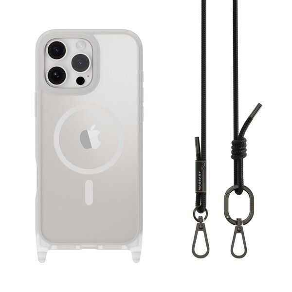 Θήκη MagEasy Roar M with Lanyard Magsafe Transparent iPhone 16 Pro Max