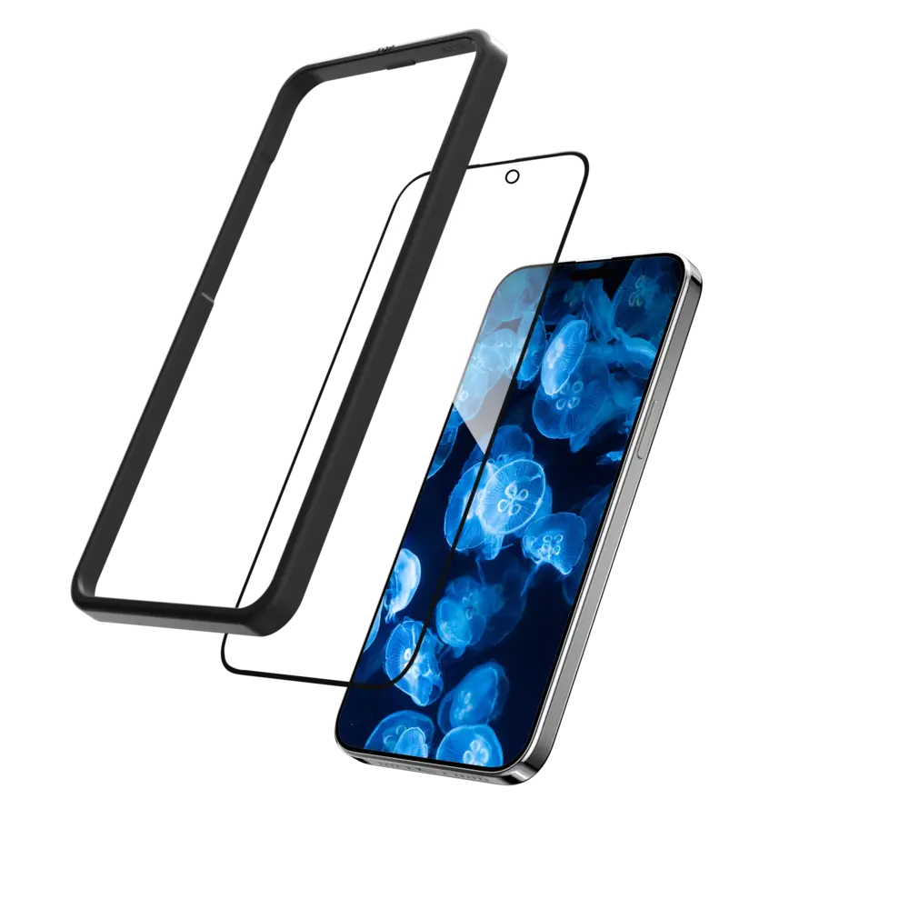 MagEasy Vetro Anti-Blue Light Tempered Glass iPhone 16 Pro Max (With Easy Installation Frame)