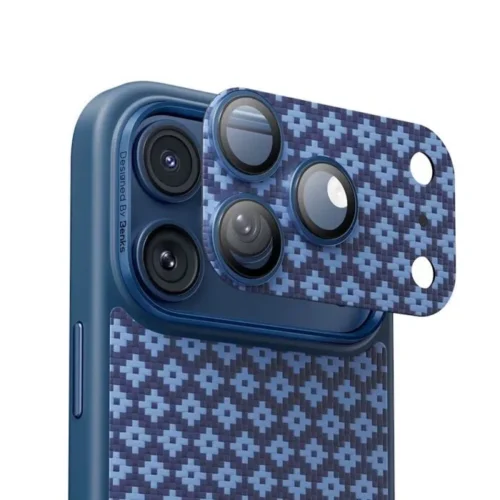 Benks ArmorWarrior Aramid Lens Protector Glass Blue iPhone 17 Pro Max