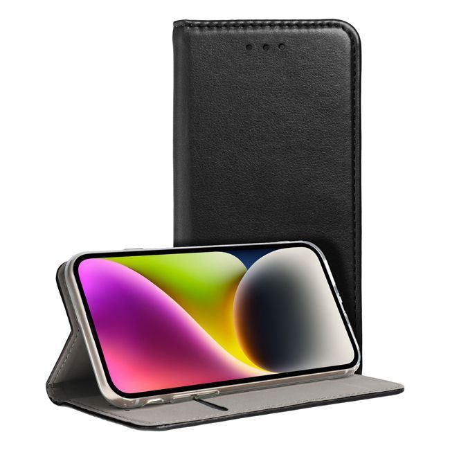 Θήκη Book Magnet Black iPhone 15