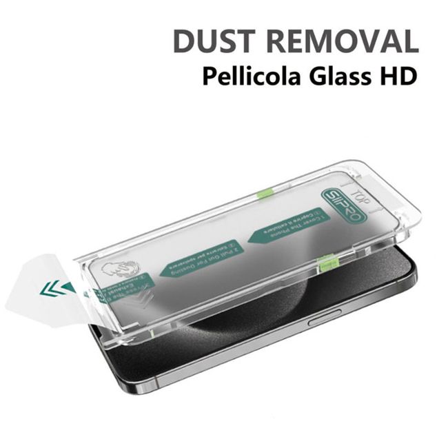 Siipro Easy Install Full Cover Tempered Glass iPhone 17 Pro