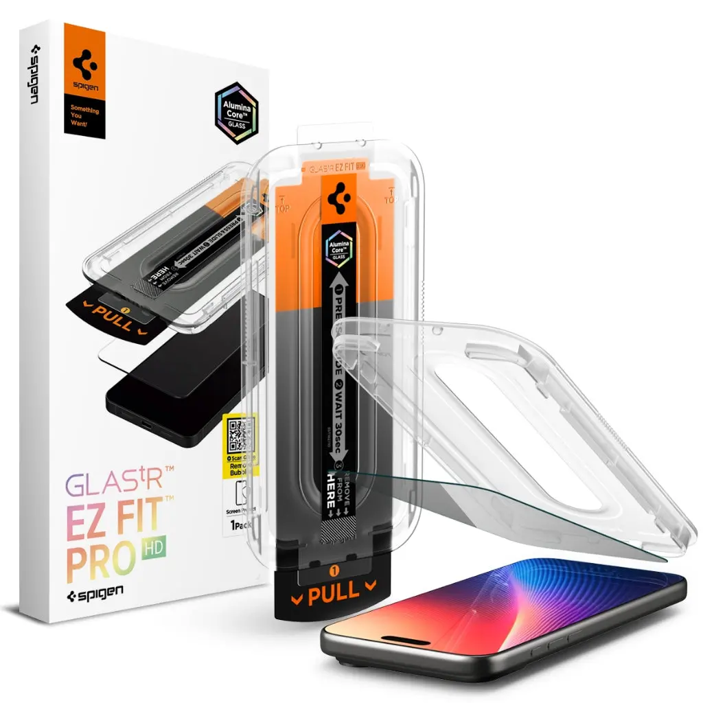 Spigen GLAS.tR EZ Fit Pro Privacy Tempered Glass iPhone 17 Pro Max/16 Pro Max