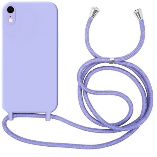 Θήκη Orso Cloud Κορδόνι Violet iPhone XR