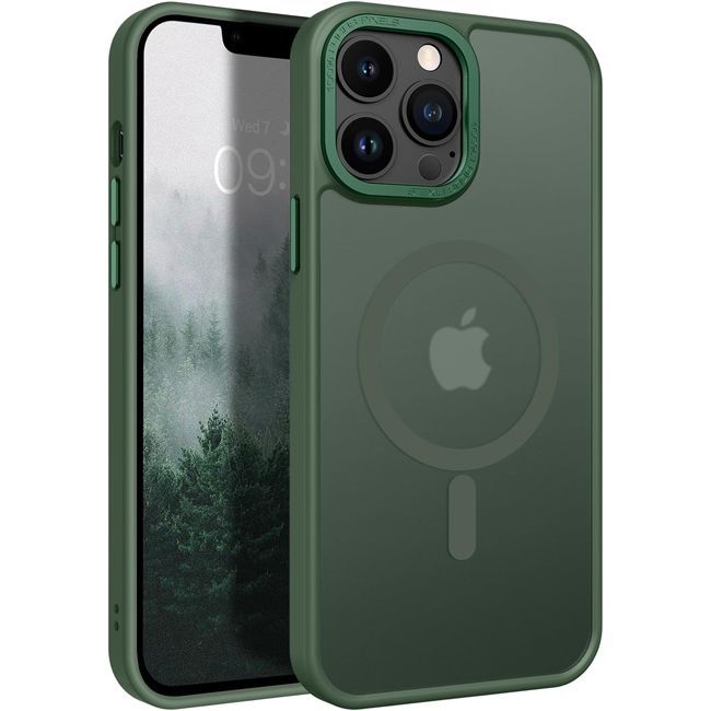 Θήκη Orso MagCase Focus Frosted Forest Green iPhone 13 Pro Max