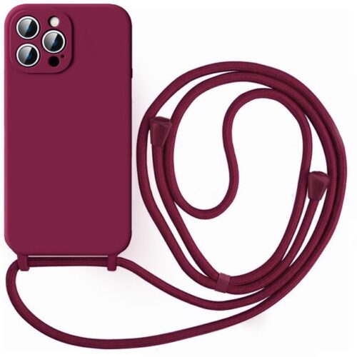 Θήκη Orso Cloud Κορδόνι Wine iPhone 15 Pro