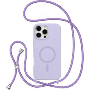 Θήκη Orso Soft TPU Κορδόνι Magsafe Violet iPhone 17 Pro Max
