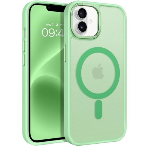 Θήκη Orso MagCase Focus Frosted Spring Green iPhone 16