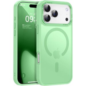 Θήκη Orso MagCase Focus Frosted Spring Green iPhone 17 Pro Max