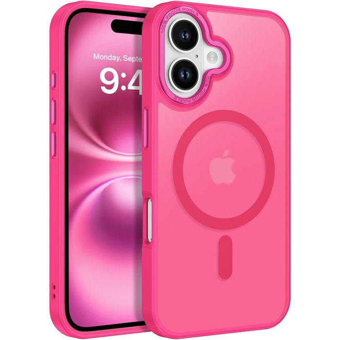 Θήκη Orso MagCase Focus Frosted Hot Pink iPhone 17