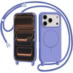 Θήκη Orso Soft Κορδόνι Magsafe Purple iPhone 17 Pro Max