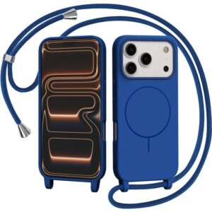 Θήκη Orso Soft Κορδόνι Magsafe Cosmic Blue iPhone 17 Pro Max