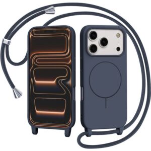 Θήκη Orso Soft Κορδόνι Magsafe Dark Blue iPhone 17 Pro Max