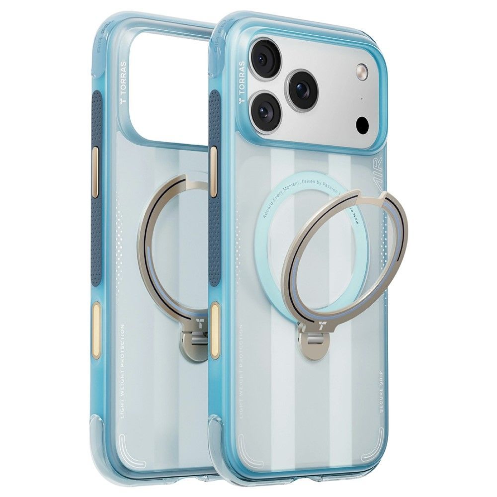 Θήκη Torras Ostand Spin Q3 Air MagSafe Kickstand Pampas Eagle (Limited Edition) iPhone 17 Pro Max