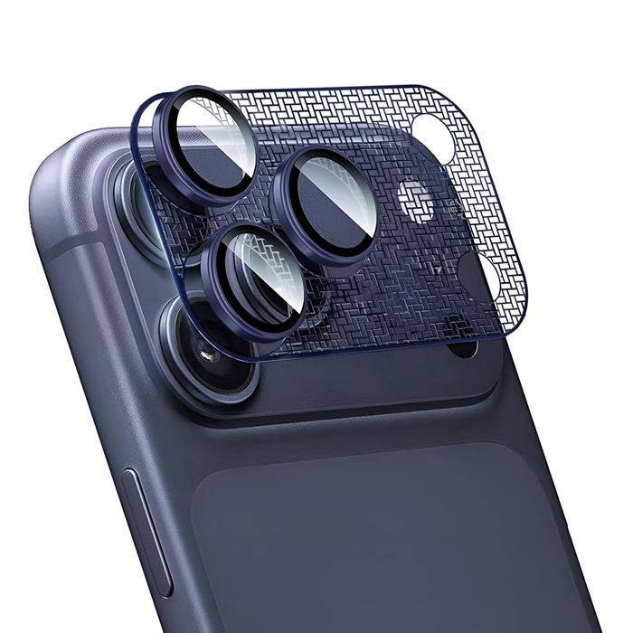 Orso 2in1 Combo Camera Protector Blue iPhone 17 Pro Max