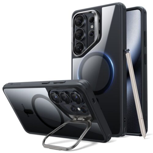 Θήκη ESR Classic Hybrid with Stash Stand HaloLock MagSafe Clear Black Samsung Galaxy S26 Ultra