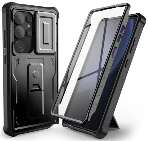 Θήκη Tech-Protect Kevlar Cam Plus Black Samsung Galaxy S25 Ultra