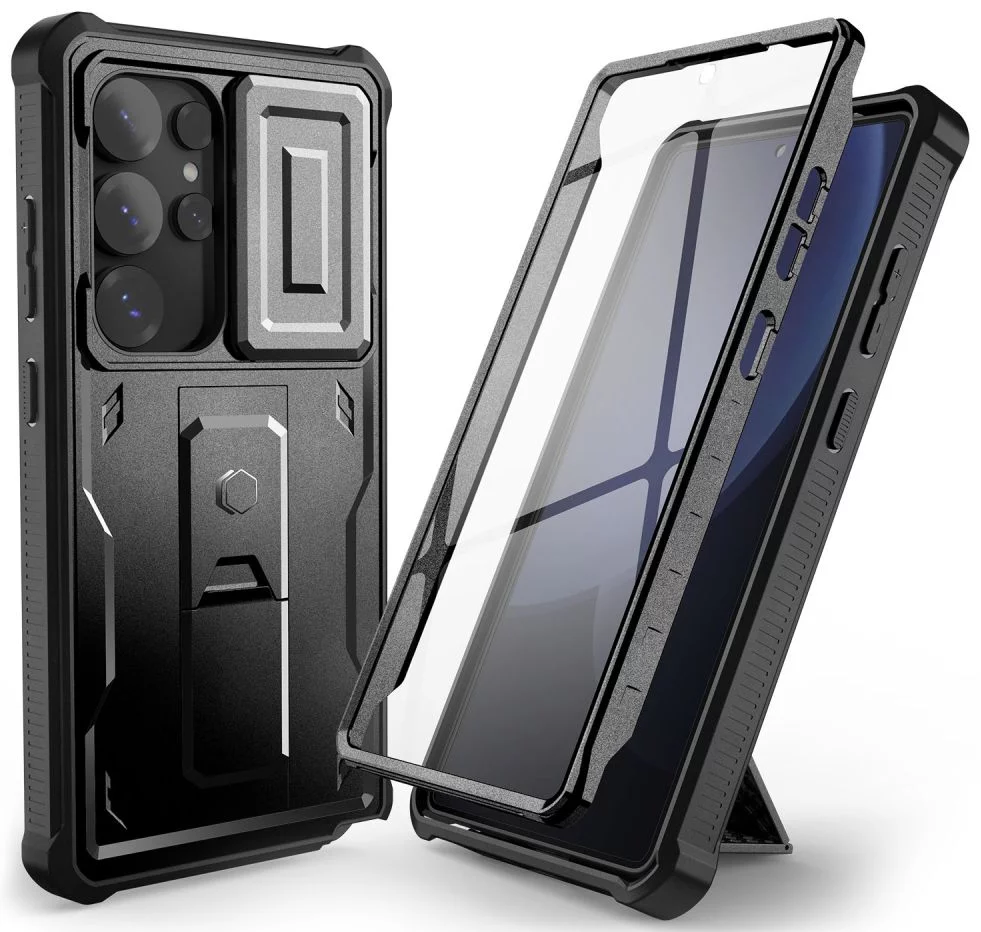 Θήκη Tech-Protect Kevlar Cam Plus Black Samsung Galaxy S25 Ultra