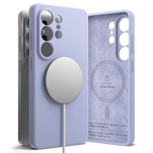 Θήκη Ringke Silicone Magnetic MagSafe Lavender Samsung Galaxy S26 Ultra