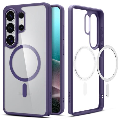 Θήκη Spigen Ultra Hybrid Mag Clear Deep Purple Samsung Galaxy S26 Ultra