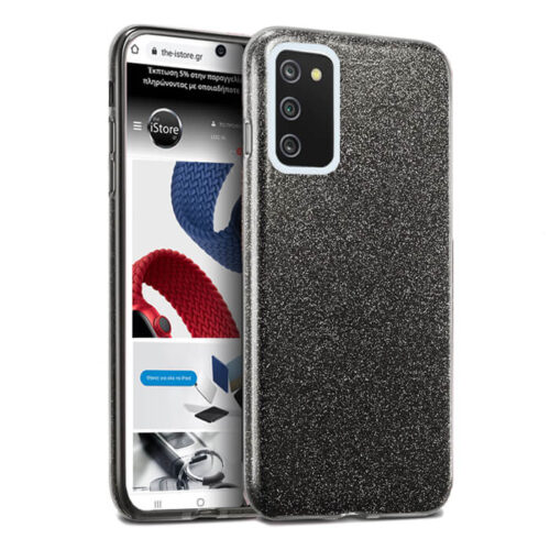 Θήκη Hybrid Strass Black Case Samsung Galaxy A23 4G/5G