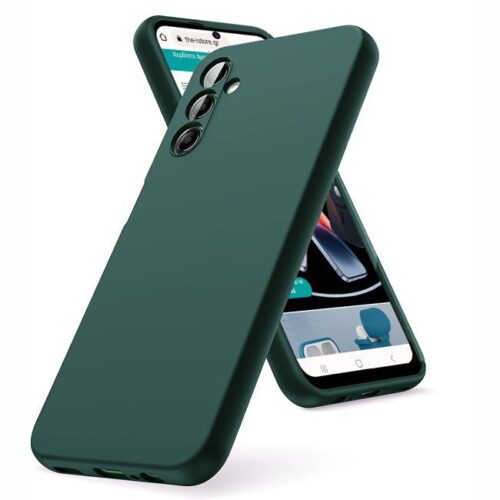 Θήκη Rubber Silk Green Samsung Galaxy M54