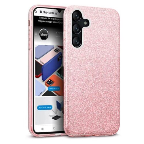 Θήκη Hybrid Strass Pink Samsung Galaxy A35 5G
