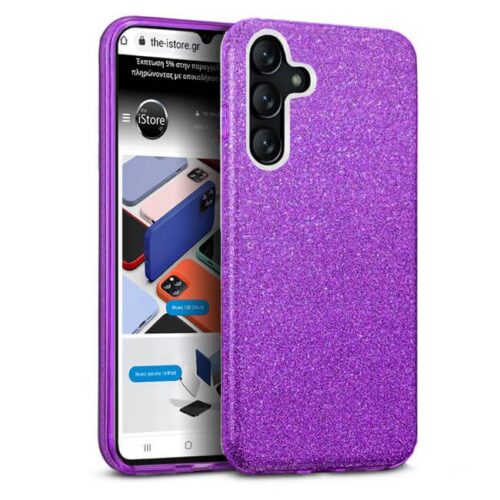 Θήκη Hybrid Strass Violet Samsung Galaxy A35 5G