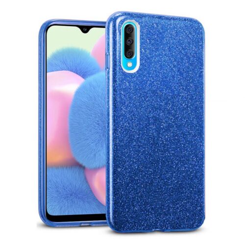 Hybrid Strass Full Blue Case Galaxy A30s