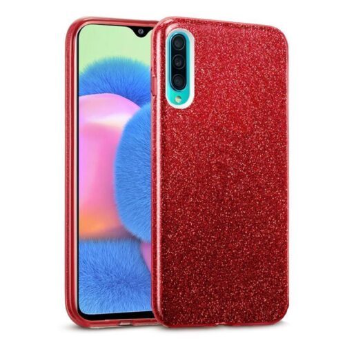 Hybrid Strass Full Red Case Galaxy A30s