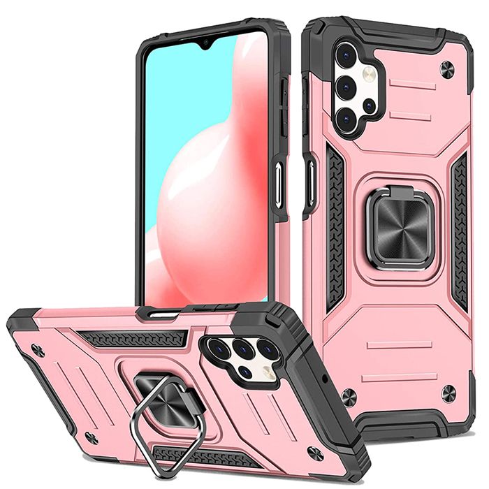 Armor Ringstand Case Rose Samsung Galaxy A32 4G