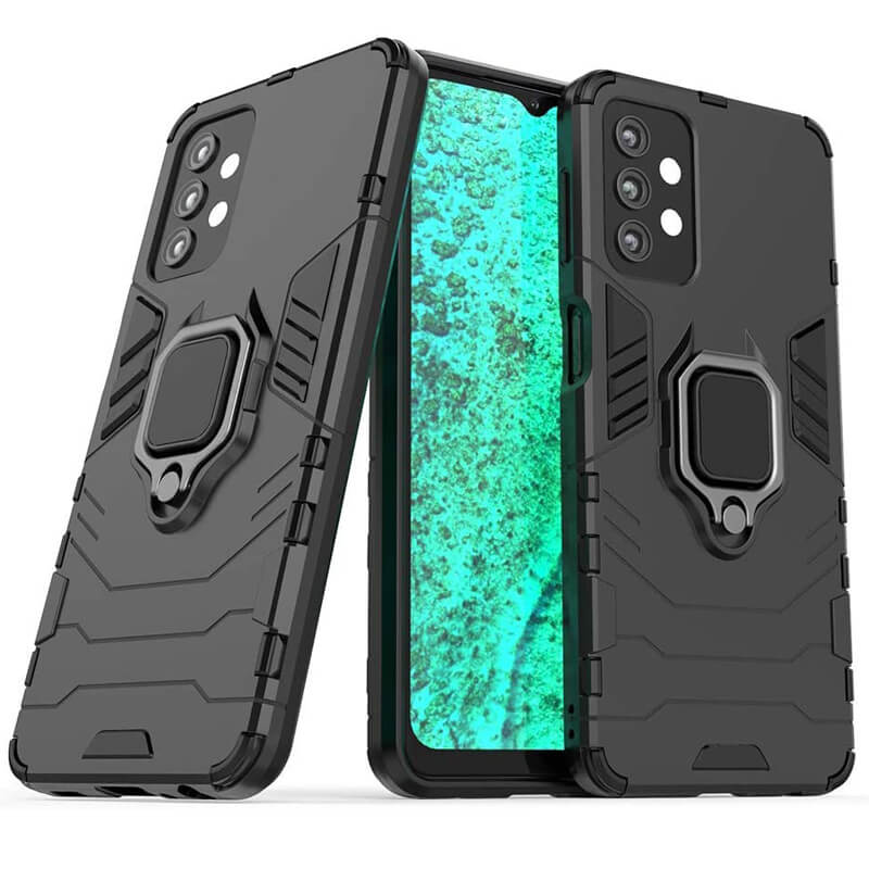 OEM Finger Ring Kickstand Armor Black Samsung Galaxy A32 5G