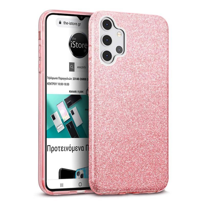 Hybrid Strass Pink Case Samsung Galaxy A32 5G