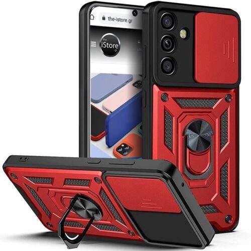 Θήκη Combo Kickstand Slide Camera Red Samsung Galaxy A35 5G