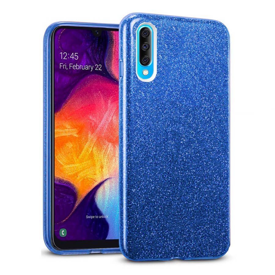 Hybrid Strass Full Blue Case Galaxy A50