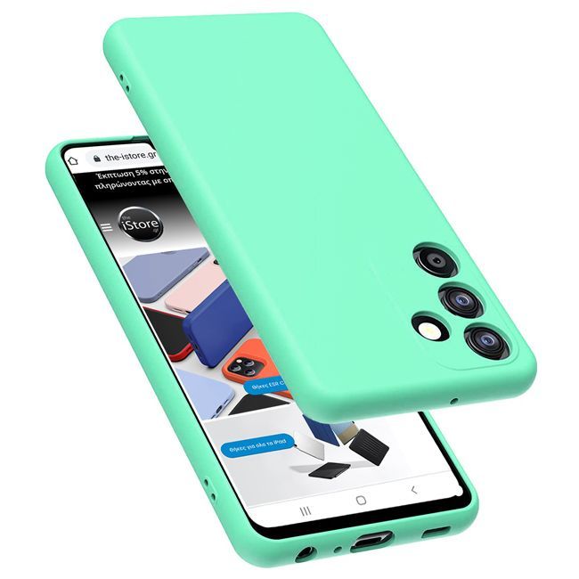 Θήκη Rubber Silk Mint Samsung Galaxy A34