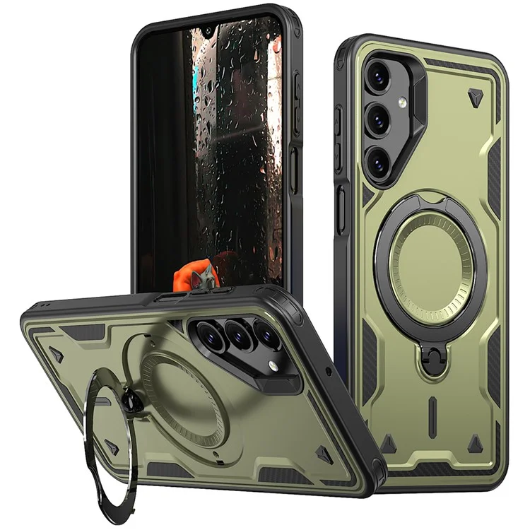 Θήκη Orso Buffer Ostand Armor Khaki Samsung Galaxy A55