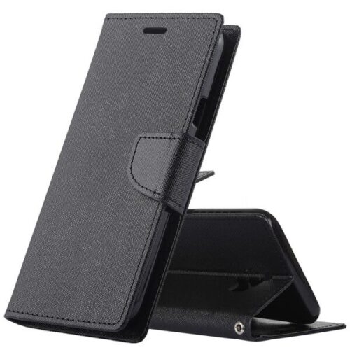 Fancy Diary Case Black Samsung Galaxy M53 5G