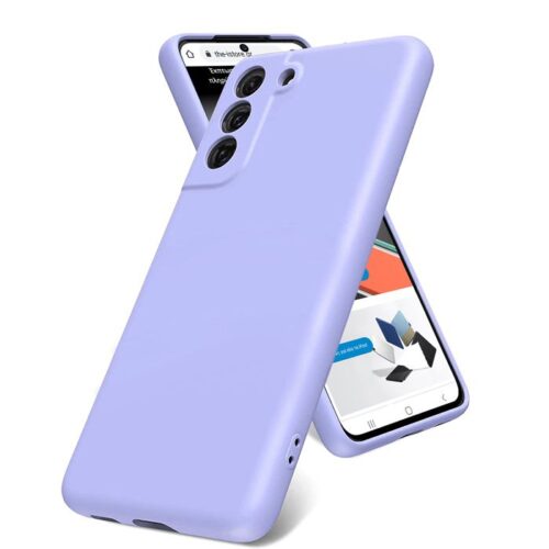 Rubber Silk Case Violet Samsung Galaxy S21 FE 5G