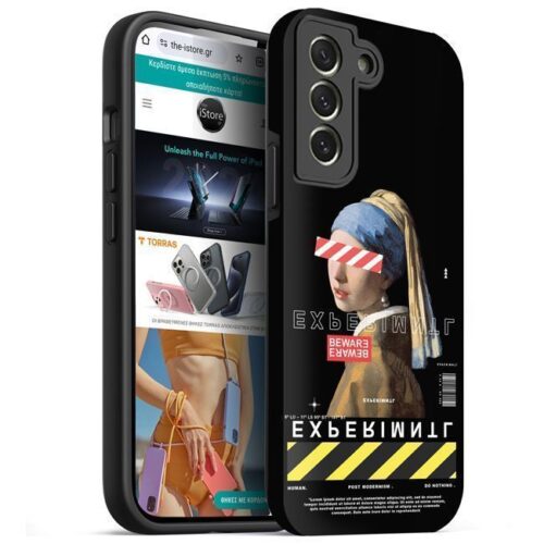 Θήκη Orso Hybrid Print Girl Art Samsung Galaxy S21 FE