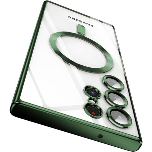 Θήκη Orso Magsafe Camera Protection Bare Look Forest Green Samsung Galaxy S24 Ultra