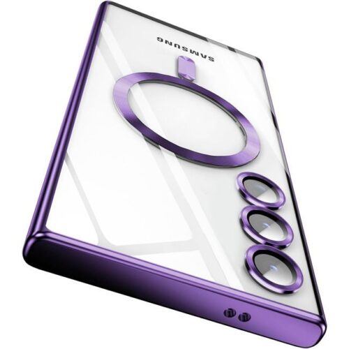 Θήκη Orso Magsafe Camera Protection Bare Look Purple Samsung Galaxy S24/S25