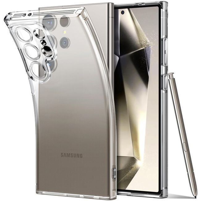 Θήκη Orso Crystal Gel Clear Samsung Galaxy S24 Ultra