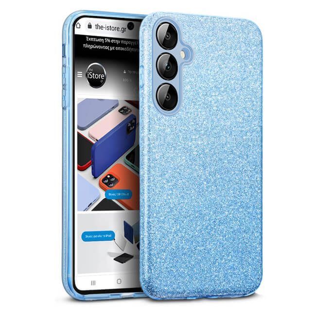 Θήκη Hybrid Strass Blue Samsung Galaxy S24+