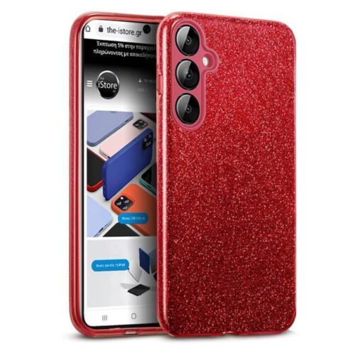 Θήκη Hybrid Strass Red Samsung Galaxy S24+/S25+