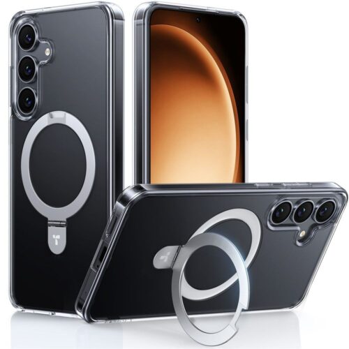 Θήκη Torras Ostand MagSafe Kickstand Clear Samsung Galaxy S24+/S25+
